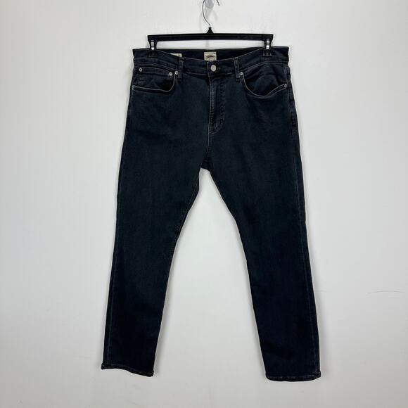 J.Crew 770 Straight Fit Stretch Jean Dark Charcoal Wash Gray Slim W 34 L 30 - Picture 5 of 14